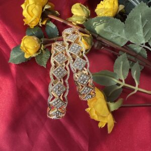 Rhea Unique Kundan Kada - Set of 2