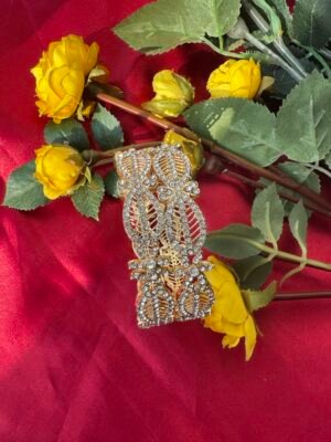 Vanshika Kundan Stone Kada – Set of 2