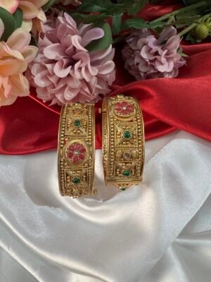 Rajwadi Kada with Screw – Set of 2