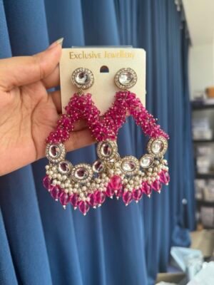 Mannat Chandbali – Dark Pink