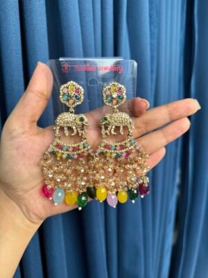 Haathi Earrings – Multi