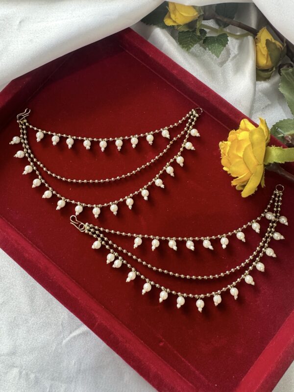 4 Layer Pearl Kaan Chain