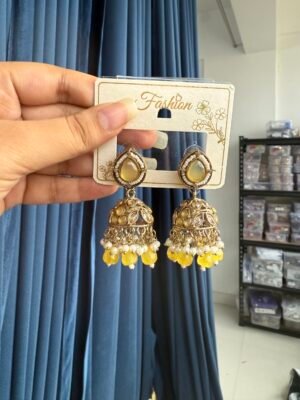 Vanika Jhumka – Yellow