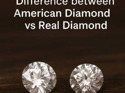 American diamond and a Real diamond