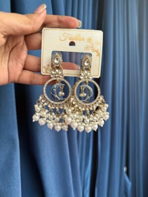 Sitara Chandbali – Dark Blue