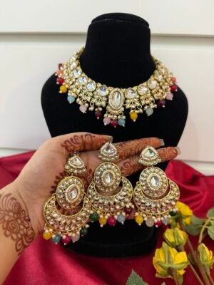 Bhawna Premium Kundan Set –  Multi