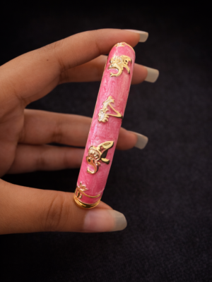 Elephant Enamel Bracelet – Pink
