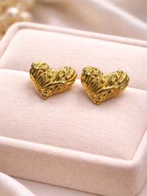 Heart Anti Tarnish Earrings