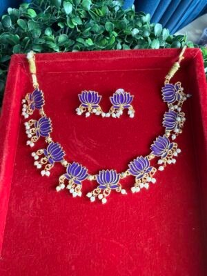 Lotus Pearl Set – Purple