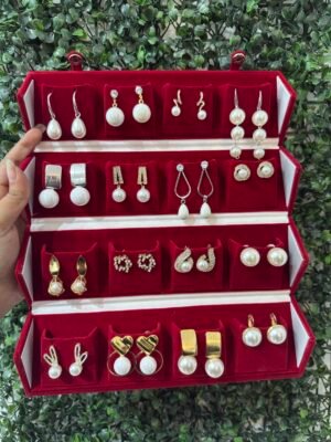 16 in one earrings combo box