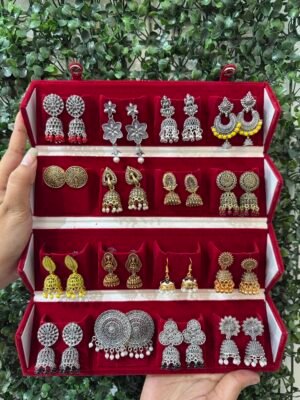 16 in One Earring Combo Box – Daily Wear Edition