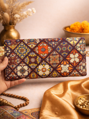 Mandala Wallet -Brown