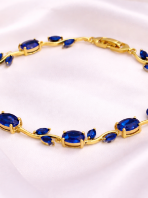 Tulip Bracelet – Dark Blue