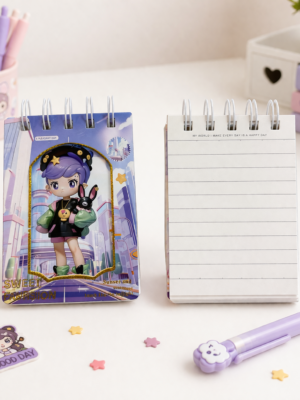 Sweet Charm Mini Spiral Notepad