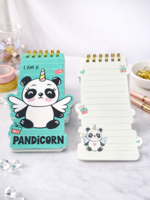 Pandicorn Magic Flip Mini Notepad
