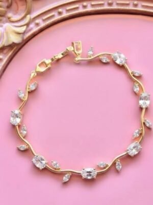 Tulip Bracelet – White
