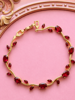 Tulip Bracelet – Red