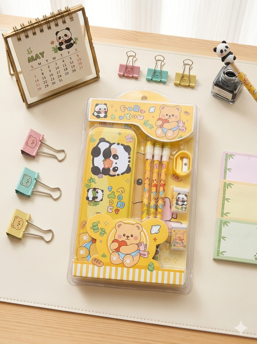 Panda Stationery Suite