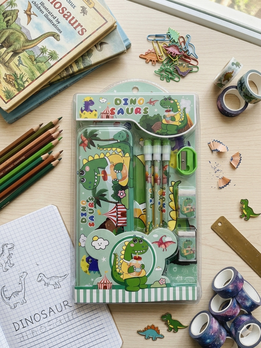 Dinosaur Stationery Suite