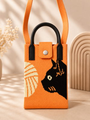 Kawaii phone Sling Bag – Light Orange