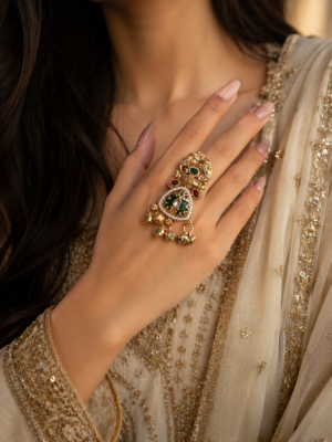 Kashmiri Adjustable Ring