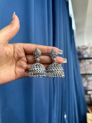 Harshini Oxidised Jhumka