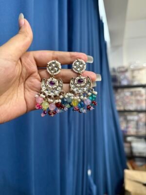 Seerat Kundan Earrings – Multi