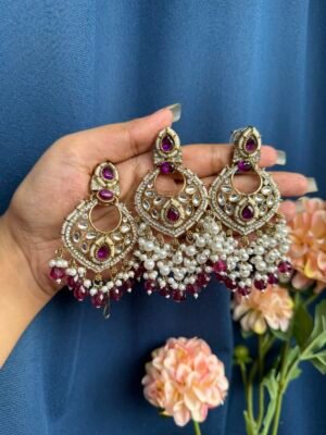 Nehal Premium Mangtika Set – Purple