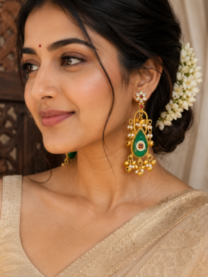 Gulmohar Kashmiri Earrings – Multi