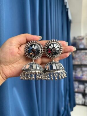Mirror Boho Jhumka – Pattern 2