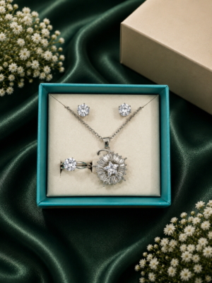 Rakhi Jewellery Gift Box - Silver 1