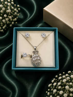 Rakhi Jewellery Gift Box - Silver 2