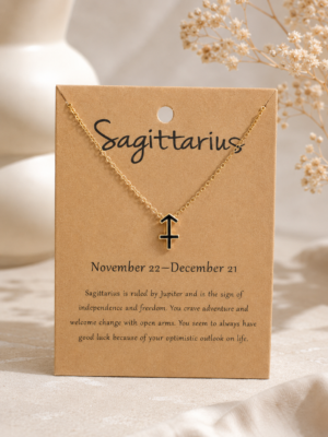 Sagittarius Zodiac Pendant Chain