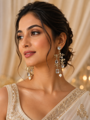 Ahalya Kundan Earrings