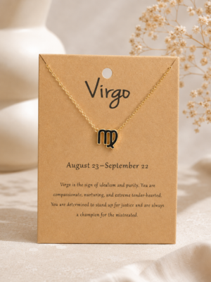 Virgo Zodiac Pendant Chain