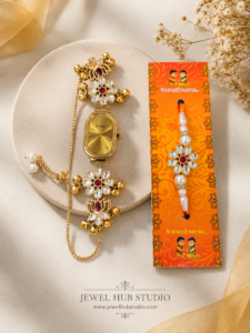 Ananya Rakhi Watch Combo for Brother and Bhabhi