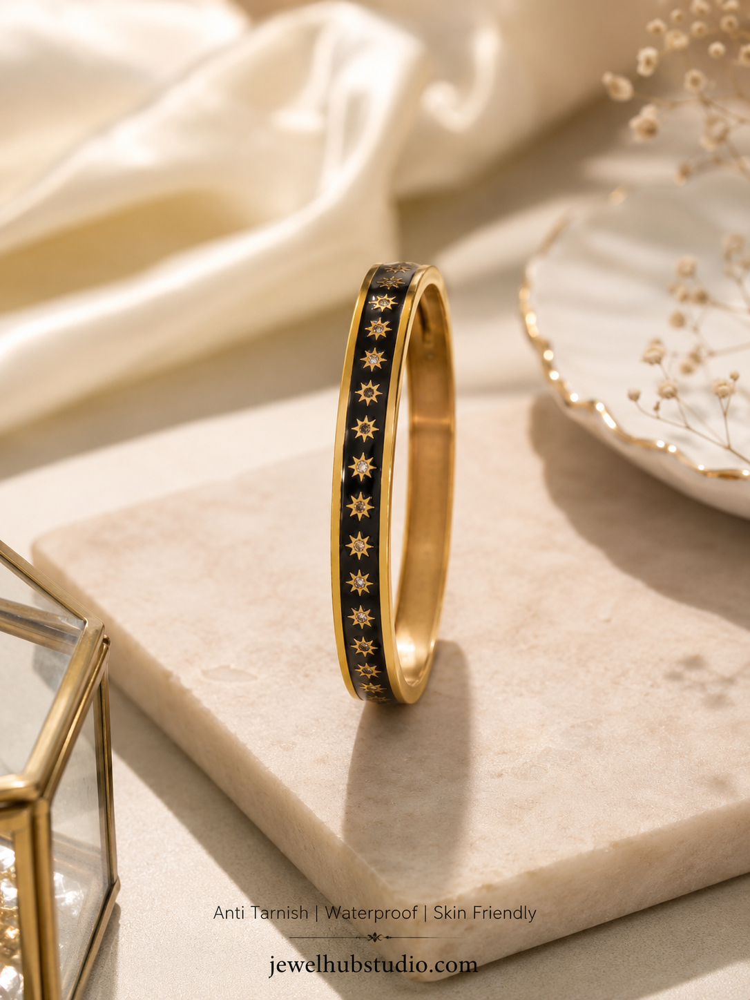 Black Anti tarnish Bracelet