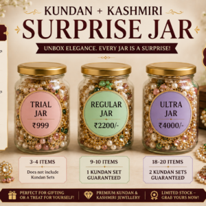 Kundan + Kashmiri Mystery Jar