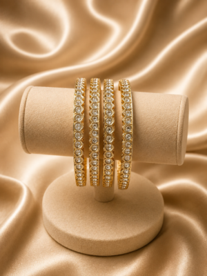 Stone Kundan Bangles