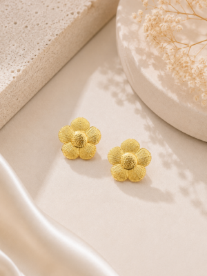 Flora Anti Tarnish Earrings
