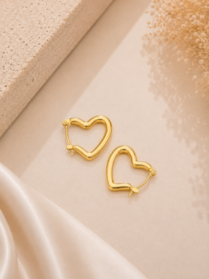 Anti Tarnish Loop Earrings – Pattern 11