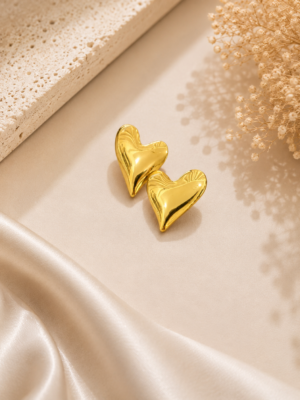 Heart Anti Tarnish Earrings