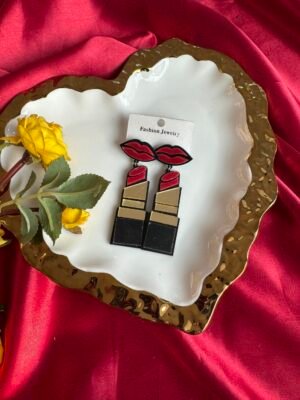 Lipstick Earrings