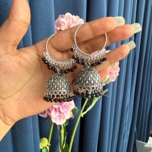 Black Bali Small Jhumka