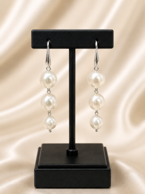 Long Pearl Earrings